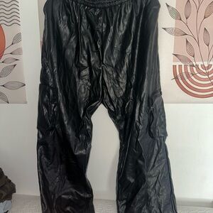 Pretty light Black Leather Women’s Pants